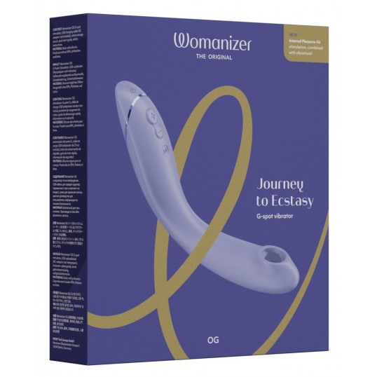 Klitora un G-punkta gaisa pulsators violets - Womanizer OG