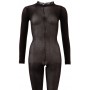 Catsuit with lace collar m/l