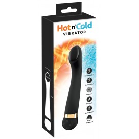 Vibrators ar temperatūras maiņas funkciju - Hot n´cold vibrator black