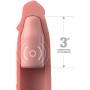 Vibrējoša dzimumlocekļa uzmava 23 cm - FXTE 3 Vibr. Mega X-ten