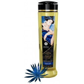 Erotiska masāžas eļļa ar pusnakts zieda aromātu 240 ml - Shunga