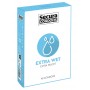 Prezervatīvi ar papildus lubrikantu lateksa 48 gab - Secura - Extra Wet