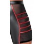 Melni matēta izskata bokseršorti ar sarkanām detaļām XL - Nek