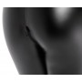 Melns kombinezons ar atveramu kājstapri un izgriezumu M - Noir
