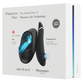 Divu Premium Klases Rotaļlietu Komplekts - Arcwave x Womanizer Pleasure Pair Set