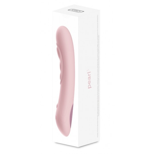 G-punkta vibrators vadāms ar aplikāciju rozā - Pearl 3 Kiiroo