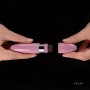 Minivibrators ar USB uzlādi rozā - Lelo MIA 2