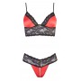 Bra set with red s