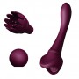 vibrators ar 3 uzgaļiem - Zalo - bess violets