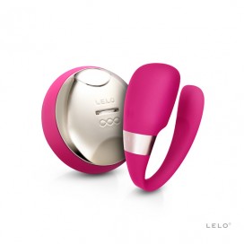 Couples vibrator with remote control - Lelo Tiani 3 Pink