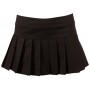 Pleated mini skirt s