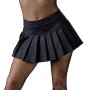 Pleated mini skirt m
