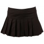 Pleated mini skirt l