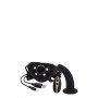 Черный поясной фаллоимитатор с вибрацией 5inch vibration dildo strap-on - 12,5 см.
