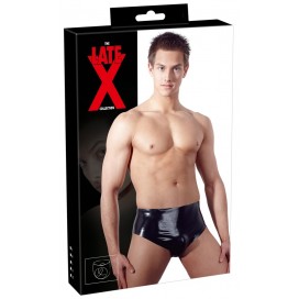 Men's latex briefs with plug s