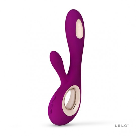 Вибратор со стимуляцией клитора - Lelo Soraya Wave фиолетовый