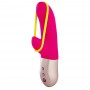 Mini rabbit vibrator with vibration transmitting band - Fun factory - Amorino Pink
