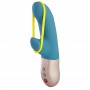 Mini truša vibrators ar vibrāciju pārnesošu gumiju - Fun factory - Amorino Zils