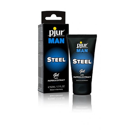 Stimulējošs un atjaunojošs krēms vīriešiem 50 ml - Pjur Man Steel