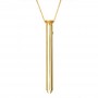 Crave - vesper vibrator necklace gold