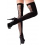 Thigh-high net stockings s/m