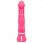 Happy rabbit - thrusting realistic vibrator pink
