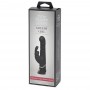 Grūdienu vibrators ar klitora stimulatoru - Fifty Shades of Grey 23.3 cm melns