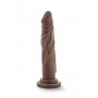 Dr. skin realistic cock 7.5 chocolate