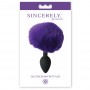 Sportsheets - sincerely silicone bunny butt plug purple