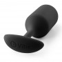 Профессиональная пробка для ношения b-vibe snug plug 3, черная