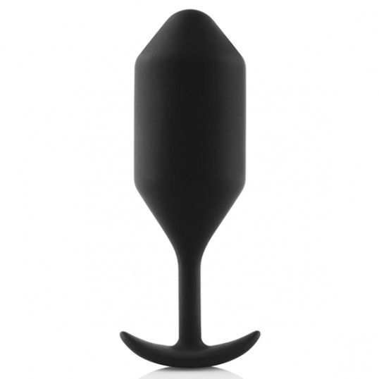 Профессиональная пробка для ношения b-vibe snug plug 4, черная