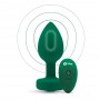 B-vibe - vibrating jewel plug m/l emerald