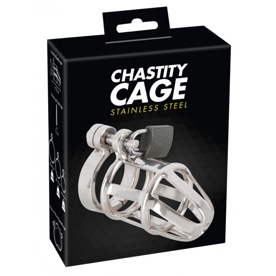 Chastity cage stainless steel
