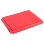 Vinyl bed sheet red 200x230cm