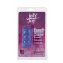 Dzimumlocekļa uzmava ar tekstūru zila - Jelly joy 