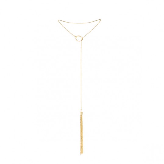 Цепочка на шею и грудь «magnifique tickler pendant chain», цвет золотой, размер os, bijoux indiscrets kaz268