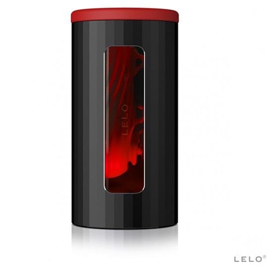 Masturbator with vibration and suction function - Lelo f1 v2 red