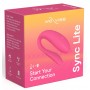 парный вибратор - We-Vibe Sync Lite розовый