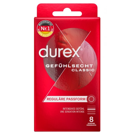 Īpaši plāni prezervatīvi lateksa 8 gab - Durex