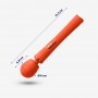Weighted Rumble Wand  - Fun Factory - Vim Sunrise Orange