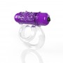 Erekcijas dzimumlocekļa un sēklinieku gredzens ar vibro lodi violets - The Screaming O - 4B DoubleO 6
