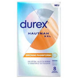 Durex - prezervatīvi Hautnah XXL 8gab