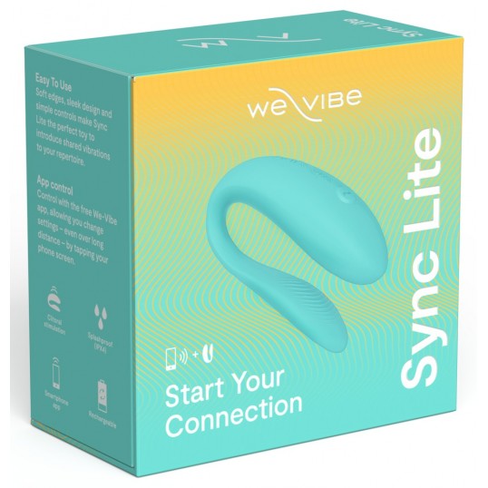 Pāru vibrators zils - We-Vibe Sync Lite