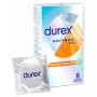 Prezervatīvi īpaši plāni un liela izmēra lateksa 8 gab - Durex XXL