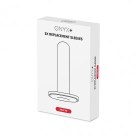 Kiiroo - Onyx + Replacement Sleeve 3 Pack Tight Fit
