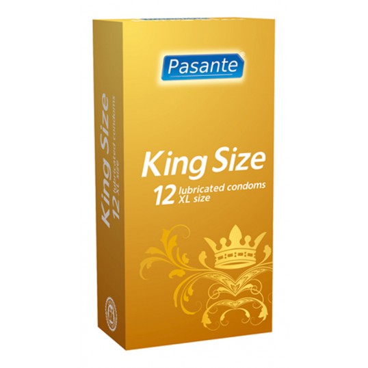 Īpaši lieli prezervatīvi lateksa 12 gab - Pasante