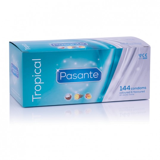 Pasante - Tropical condoms - 144pcs