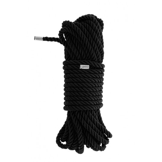 Сверхмягкая черная веревка для бондажа Blaze deluxe 10м dream toys