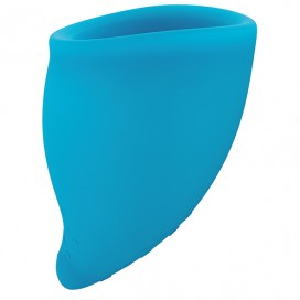 Менструальная чаша fun factory fun cup, голубой 20 мл