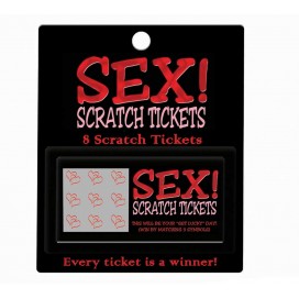 Sex! scratch tickets